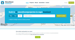 Desktop Screenshot of nieuwbouw-ameland.nl